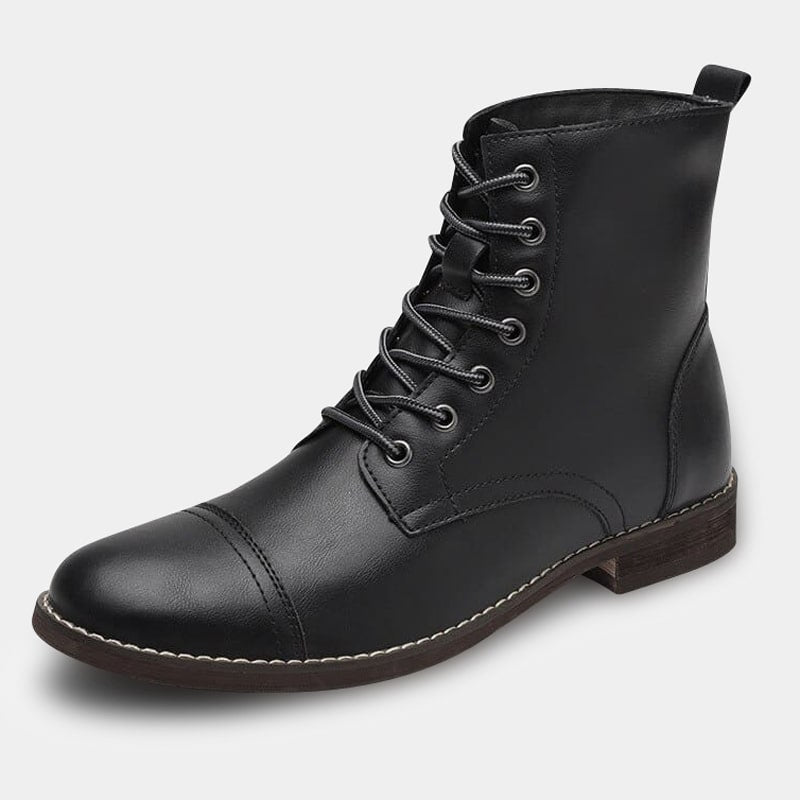 bottes en cuir Peaky Blinders