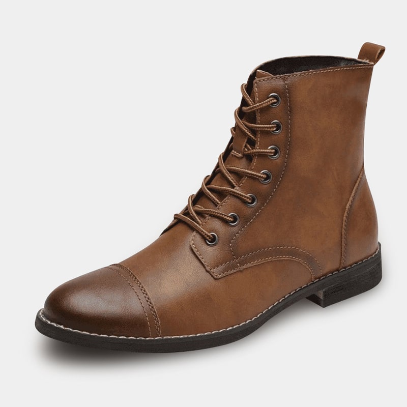 bottes en cuir Peaky Blinders