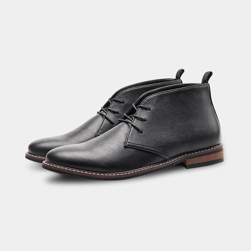 bottines en cuir peaky blinders