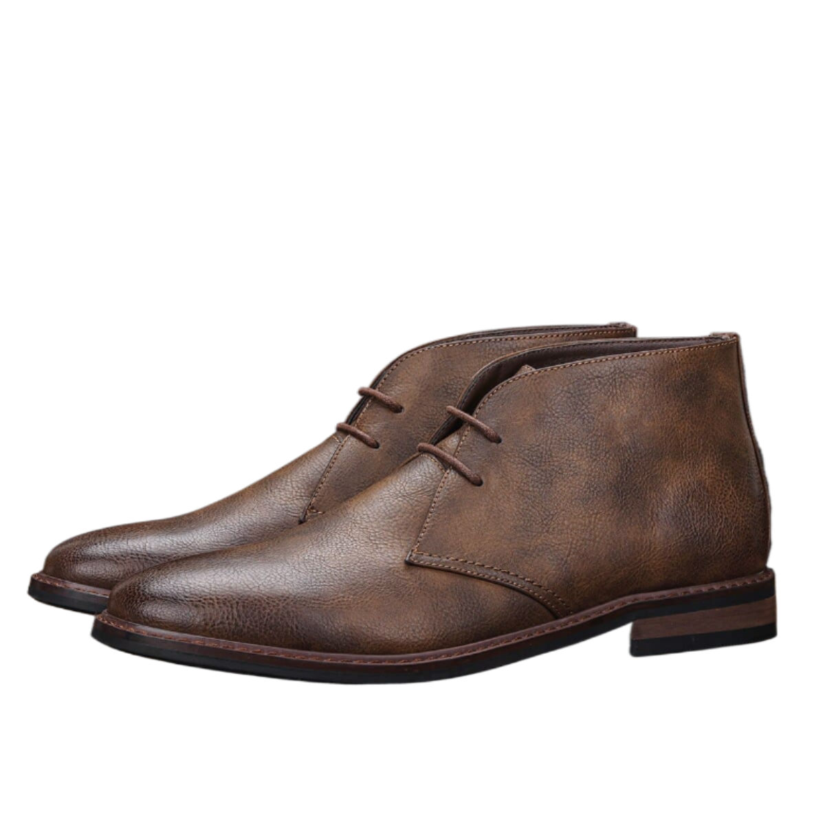 bottines en cuir peaky blinders